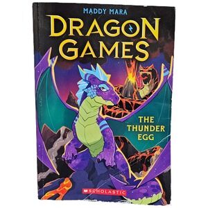 Dragon Games The Thunder Egg by Maddy Mara Paperback Chapter Book for Kids Used‎